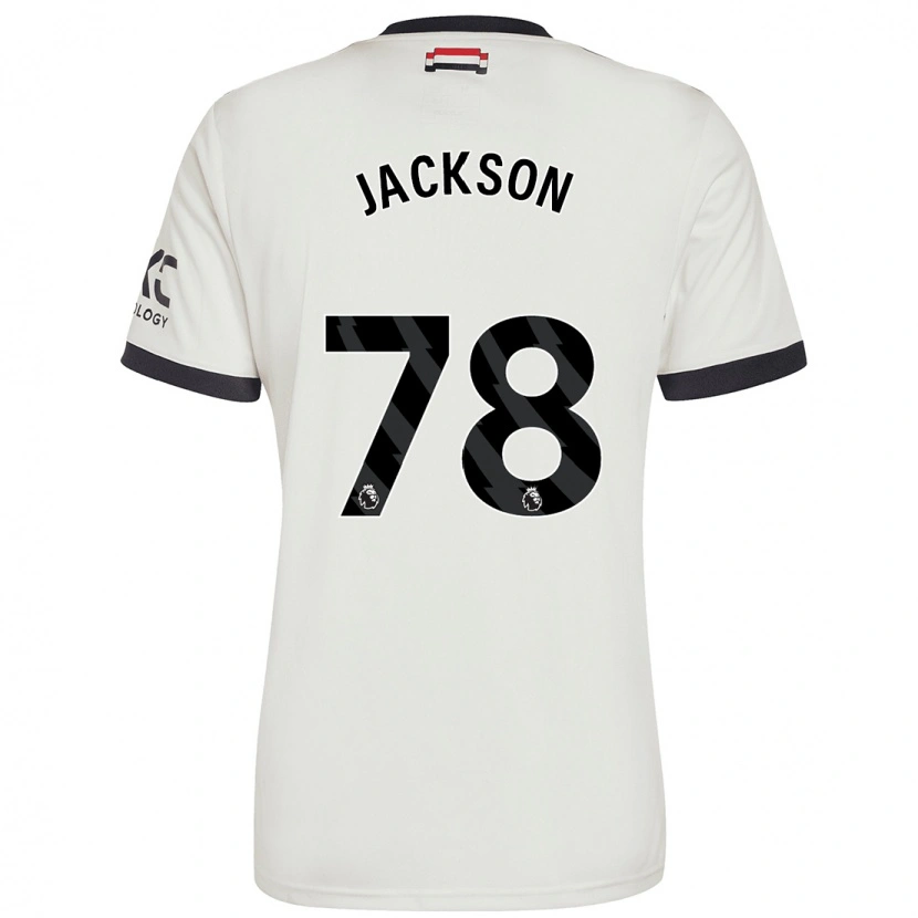 Danxen Kinder Louis Jackson #78 Cremeweiß Ausweichtrikot Trikot 2024/25 T-Shirt