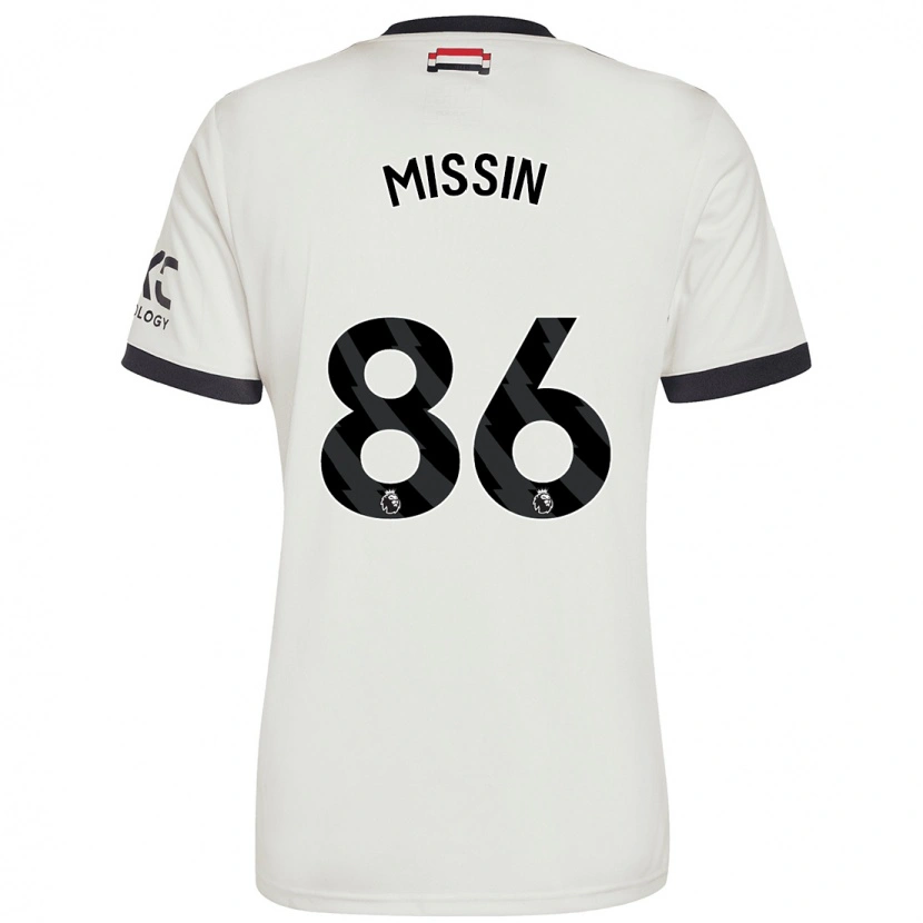 Danxen Kinder Ashton Missin #86 Cremeweiß Ausweichtrikot Trikot 2024/25 T-Shirt