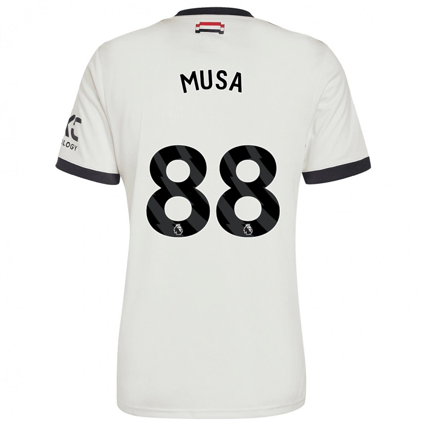Danxen Kinder Victor Musa #88 Cremeweiß Ausweichtrikot Trikot 2024/25 T-Shirt