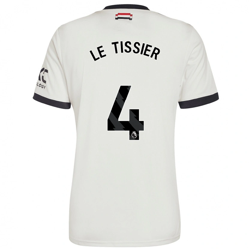 Danxen Kinder Maya Le Tissier #4 Cremeweiß Ausweichtrikot Trikot 2024/25 T-Shirt
