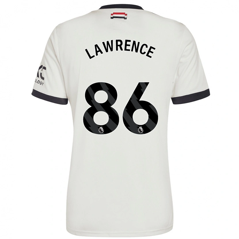 Danxen Kinder Marcus Lawrence #86 Cremeweiß Ausweichtrikot Trikot 2024/25 T-Shirt