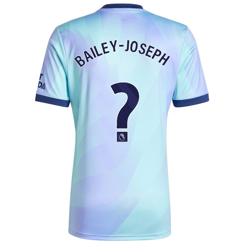 Danxen Kinder Brando Bailey-Joseph #0 Aquamarin Ausweichtrikot Trikot 2024/25 T-Shirt