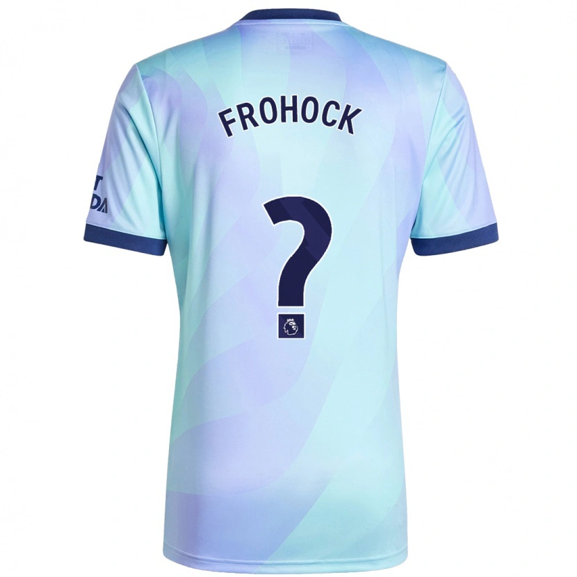 Danxen Kinder Marley Frohock #0 Aquamarin Ausweichtrikot Trikot 2024/25 T-Shirt