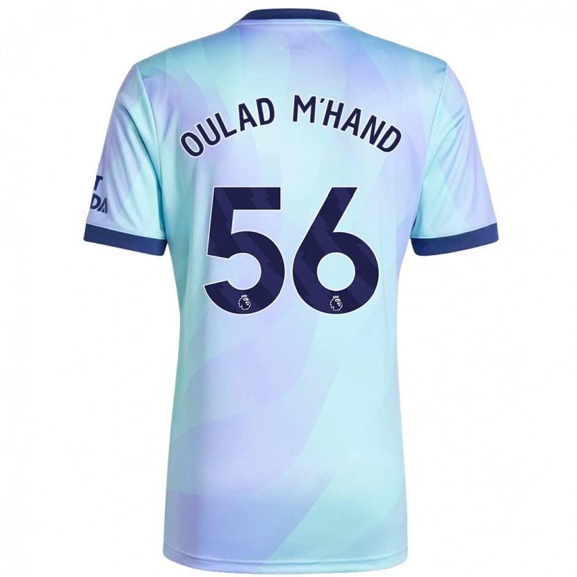 Danxen Kinder Salah-Eddine Oulad M'hand #56 Aquamarin Ausweichtrikot Trikot 2024/25 T-Shirt