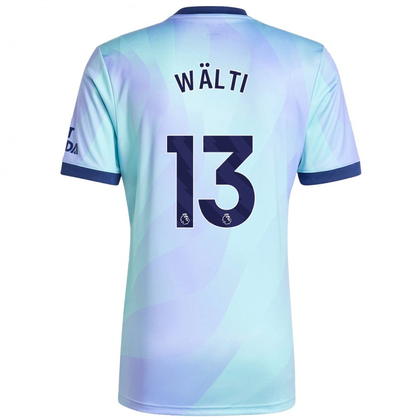 Danxen Kinder Lia Wälti #13 Aquamarin Ausweichtrikot Trikot 2024/25 T-Shirt