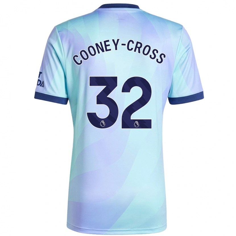 Danxen Kinder Kyra Cooney-Cross #32 Aquamarin Ausweichtrikot Trikot 2024/25 T-Shirt