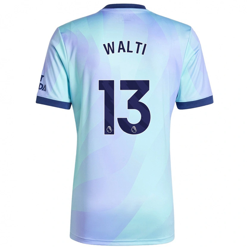 Danxen Kinder Lia Walti #13 Aquamarin Ausweichtrikot Trikot 2024/25 T-Shirt
