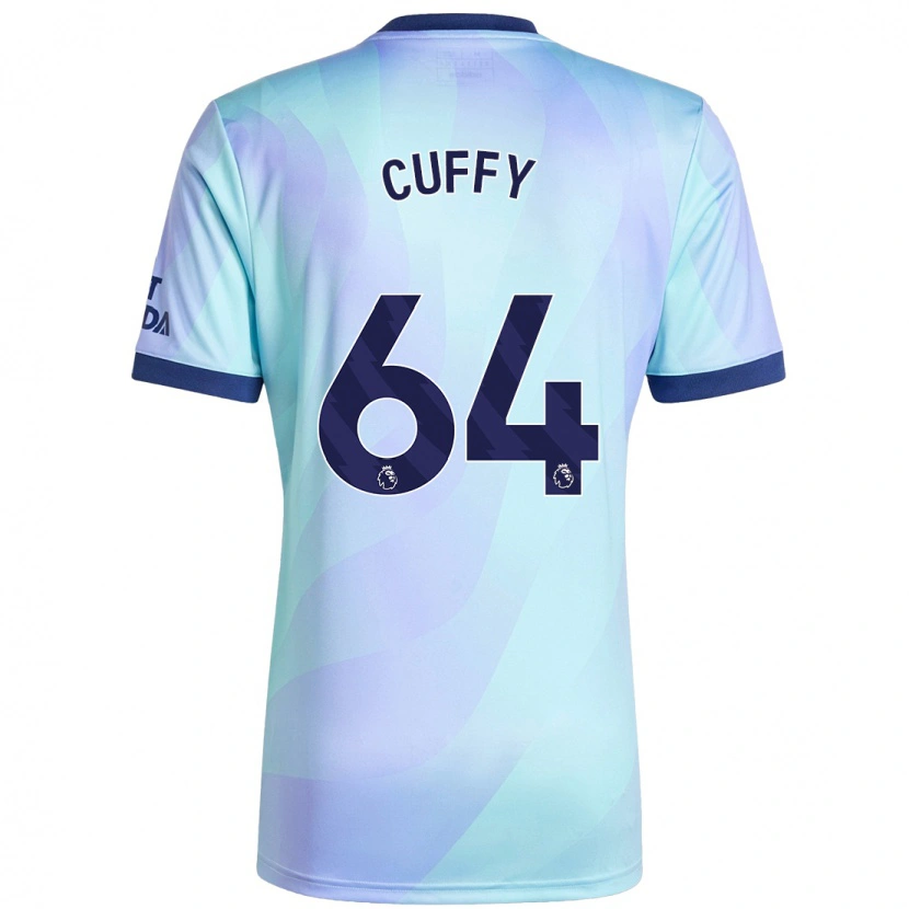Danxen Kinder Brooke Norton Cuffy #64 Aquamarin Ausweichtrikot Trikot 2024/25 T-Shirt