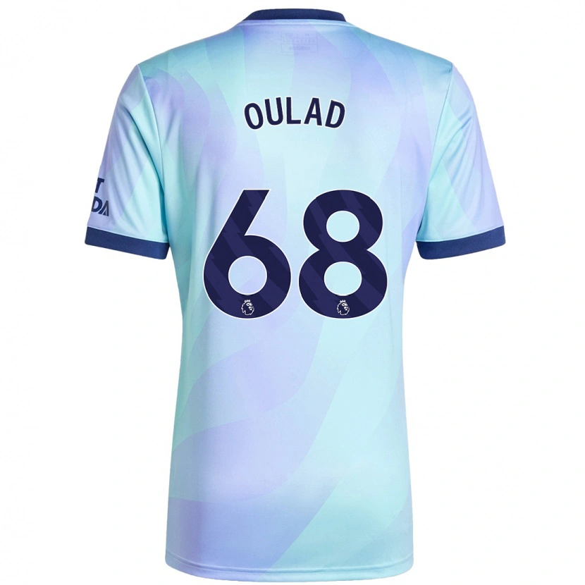 Danxen Kinder Salah-Eddine Oulad M'hand #68 Aquamarin Ausweichtrikot Trikot 2024/25 T-Shirt