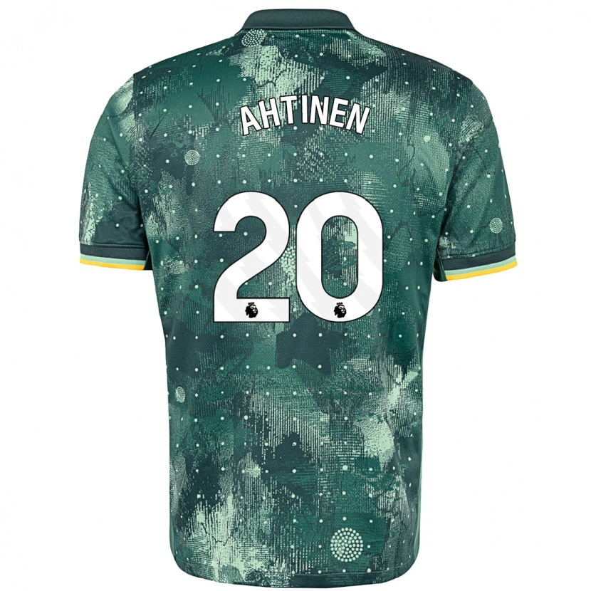 Danxen Kinder Olga Ahtinen #20 Mintgrün Ausweichtrikot Trikot 2024/25 T-Shirt