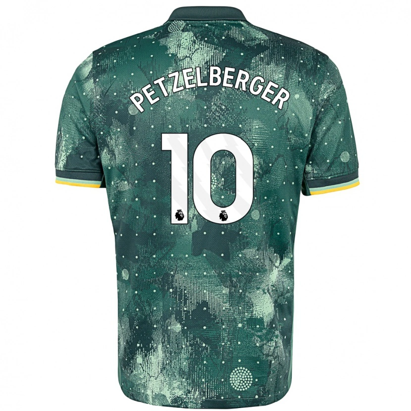 Danxen Kinder Ramona Petzelberger #10 Mintgrün Ausweichtrikot Trikot 2024/25 T-Shirt