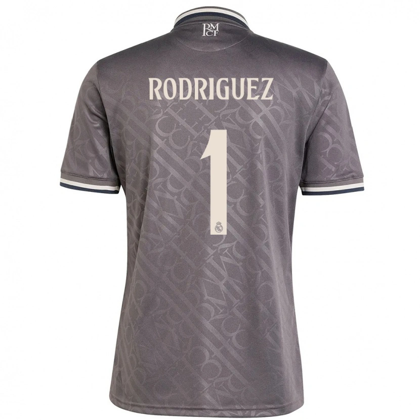 Danxen Kinder Misa Rodriguez #1 Anthrazit Ausweichtrikot Trikot 2024/25 T-Shirt