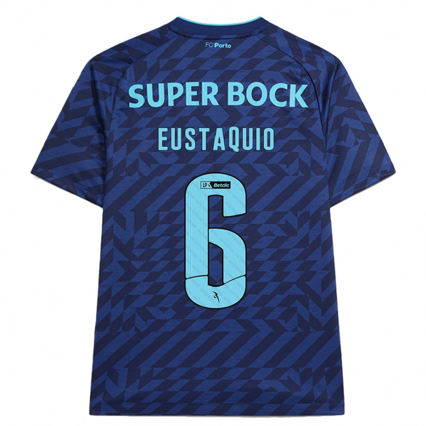 Danxen Kinder Stephen Eustaquio #6 Marineblau Ausweichtrikot Trikot 2024/25 T-Shirt