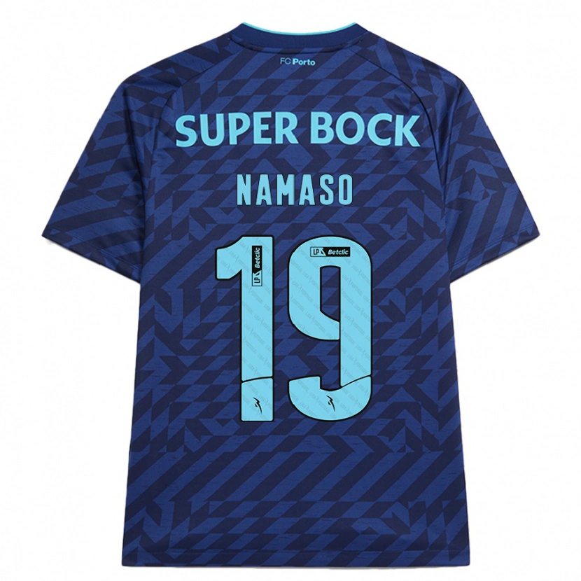 Danxen Kinder Danny Namaso #19 Marineblau Ausweichtrikot Trikot 2024/25 T-Shirt