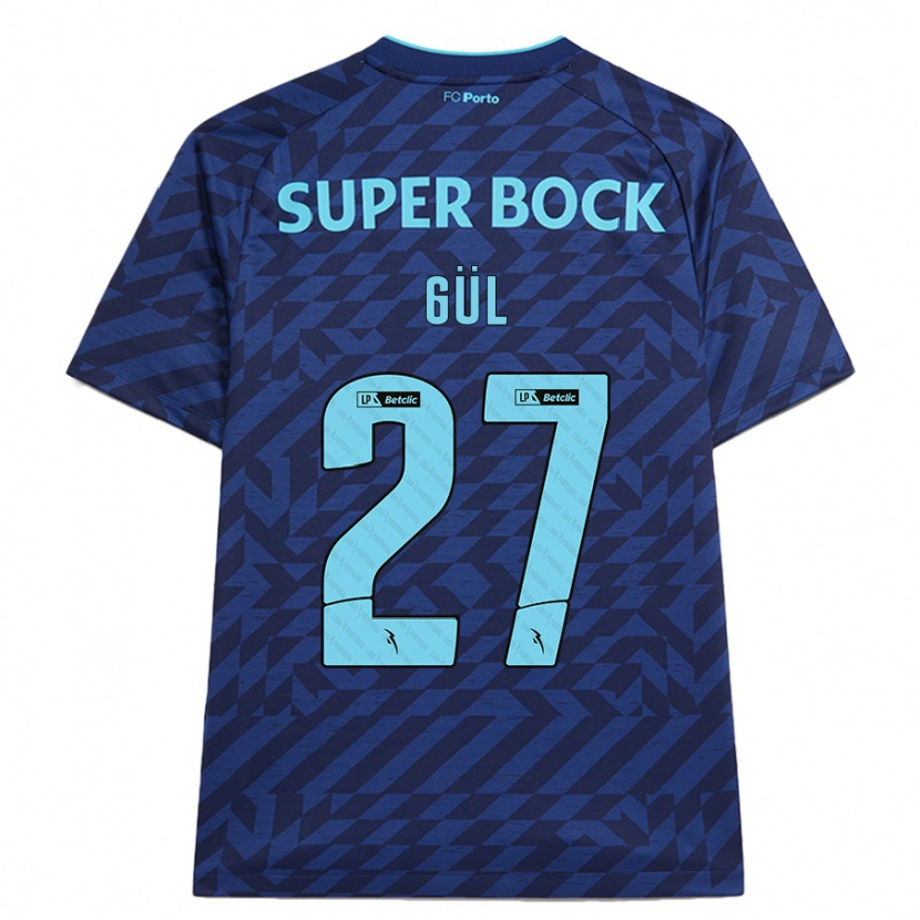 Danxen Kinder Deniz Gül #27 Marineblau Ausweichtrikot Trikot 2024/25 T-Shirt