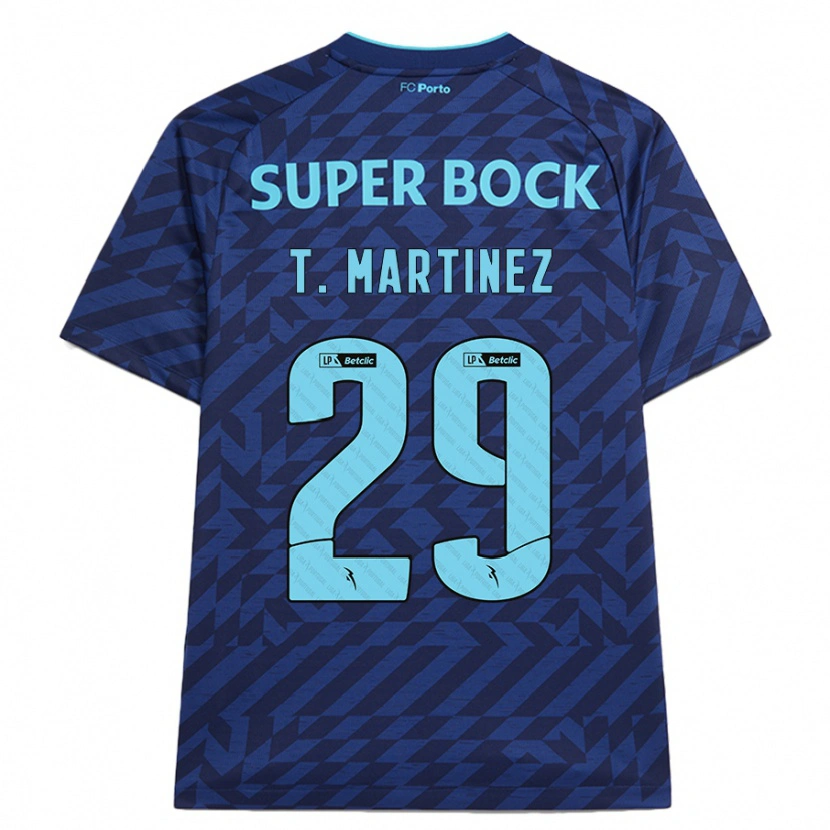 Danxen Kinder Toni Martínez #29 Marineblau Ausweichtrikot Trikot 2024/25 T-Shirt