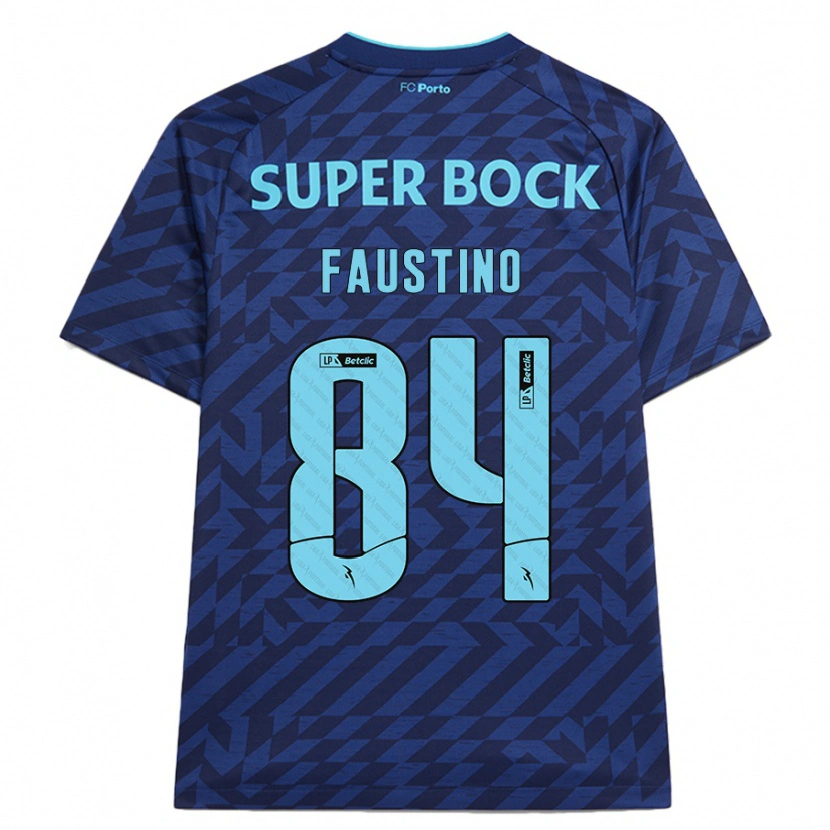 Danxen Kinder Levi Faustino #84 Marineblau Ausweichtrikot Trikot 2024/25 T-Shirt