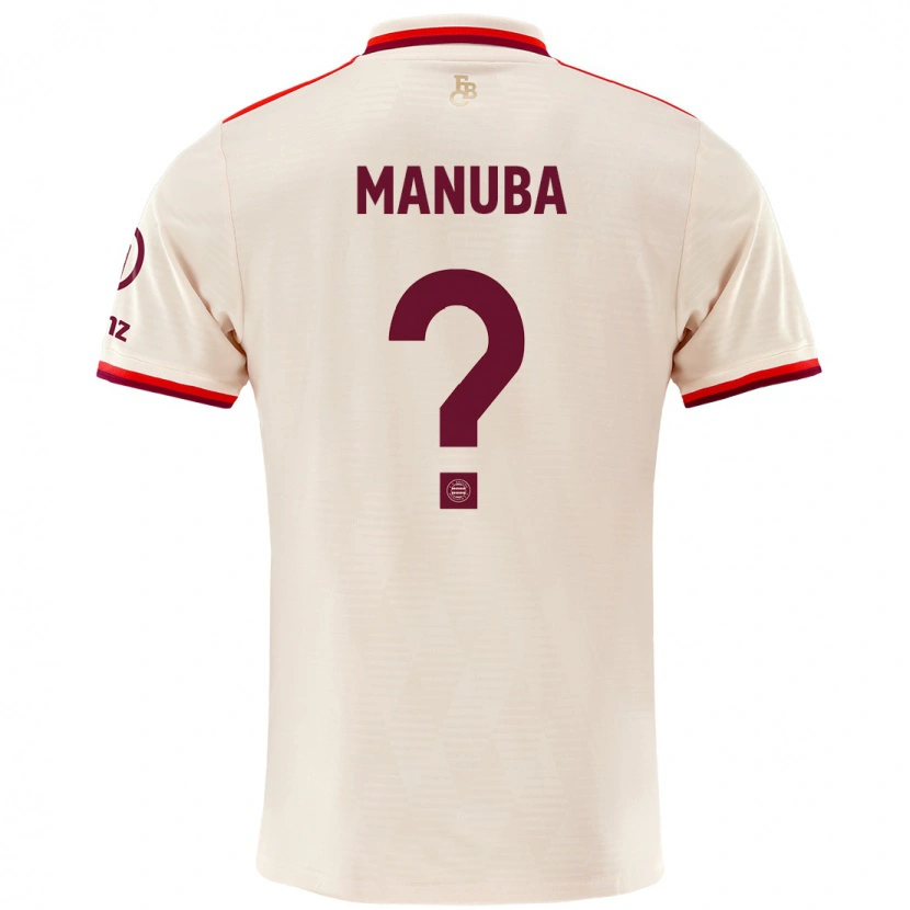Danxen Kinder Vincent Manuba #0 Leinen Ausweichtrikot Trikot 2024/25 T-Shirt