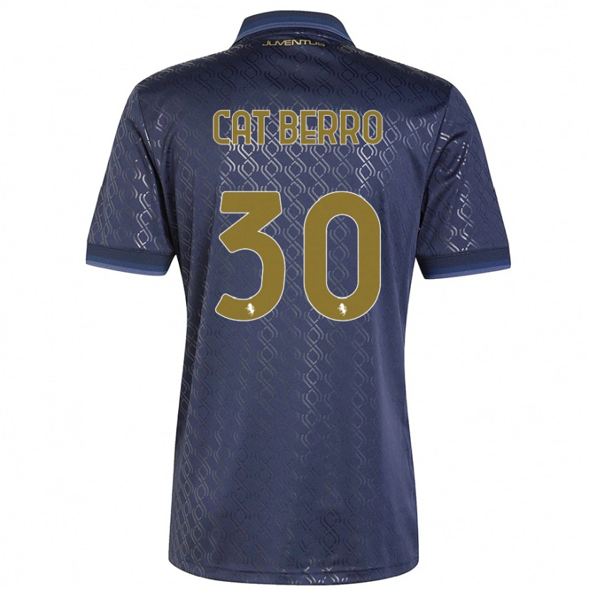 Danxen Kinder Simone Cat Berro #30 Marineblau Ausweichtrikot Trikot 2024/25 T-Shirt