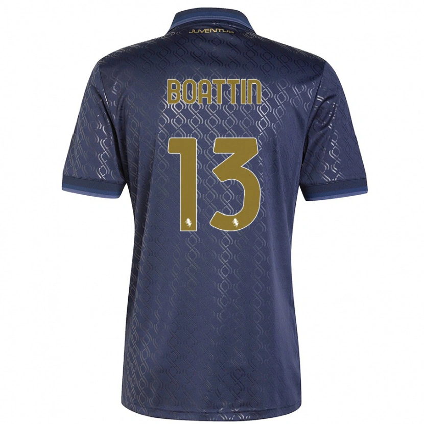 Danxen Kinder Lisa Boattin #13 Marineblau Ausweichtrikot Trikot 2024/25 T-Shirt
