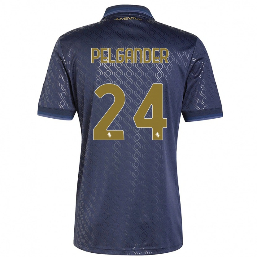 Danxen Kinder Elsa Pelgander #24 Marineblau Ausweichtrikot Trikot 2024/25 T-Shirt