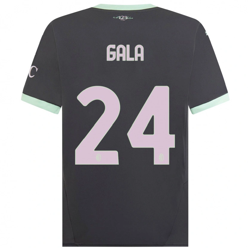 Danxen Kinder Antonio Gala #24 Grau Ausweichtrikot Trikot 2024/25 T-Shirt