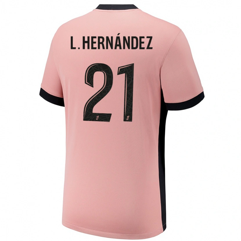 Danxen Kinder Lucas Hernández #21 Rostros Ausweichtrikot Trikot 2024/25 T-Shirt