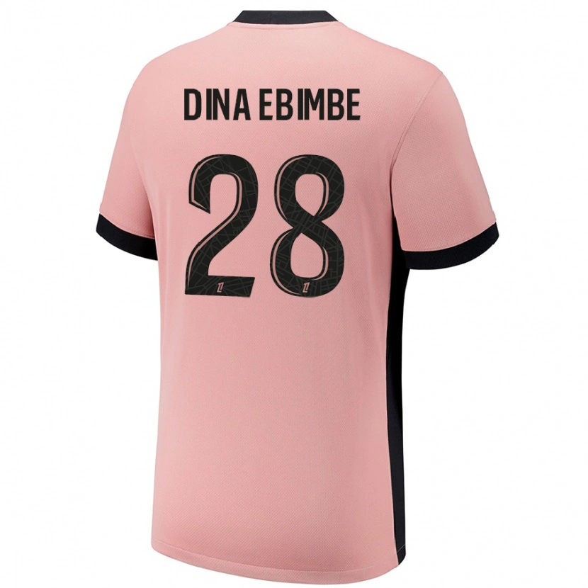Danxen Kinder Eric Junior Dina Ebimbe #28 Rostros Ausweichtrikot Trikot 2024/25 T-Shirt