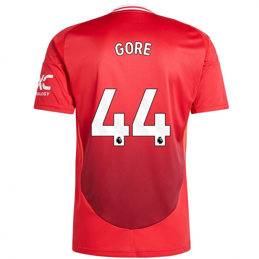 Danxen Herren Daniel Gore #44 Hellrot Heimtrikot Trikot 2024/25 T-Shirt