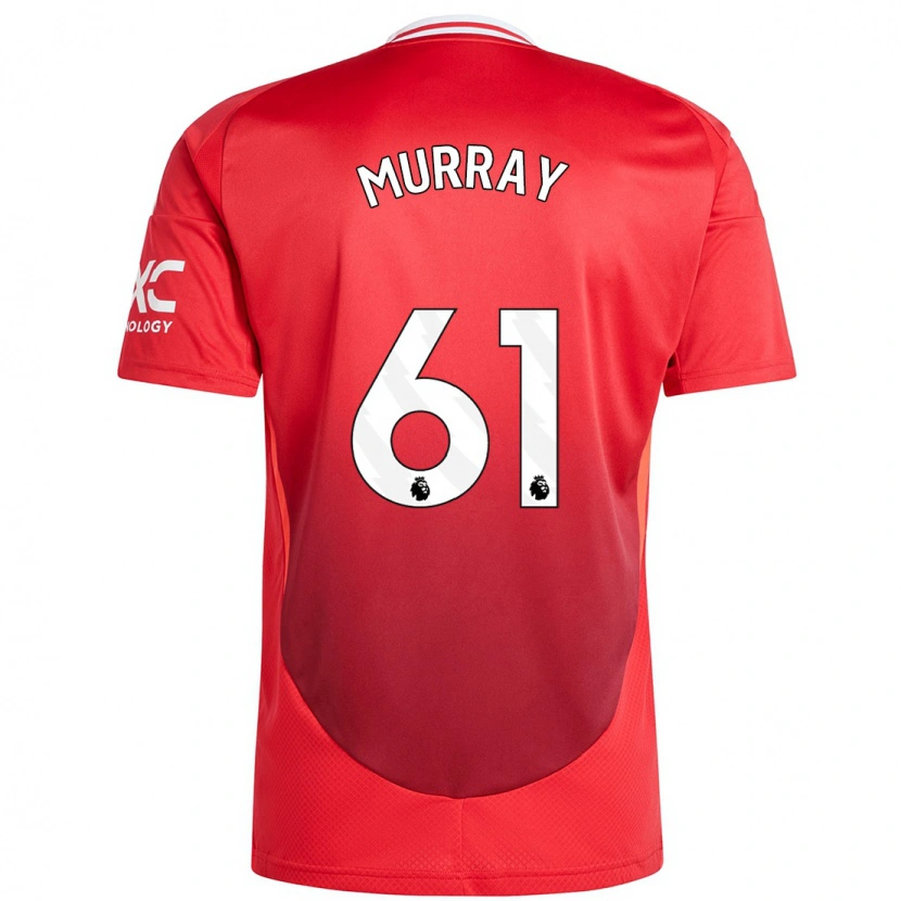 Danxen Herren Sam Murray #61 Hellrot Heimtrikot Trikot 2024/25 T-Shirt