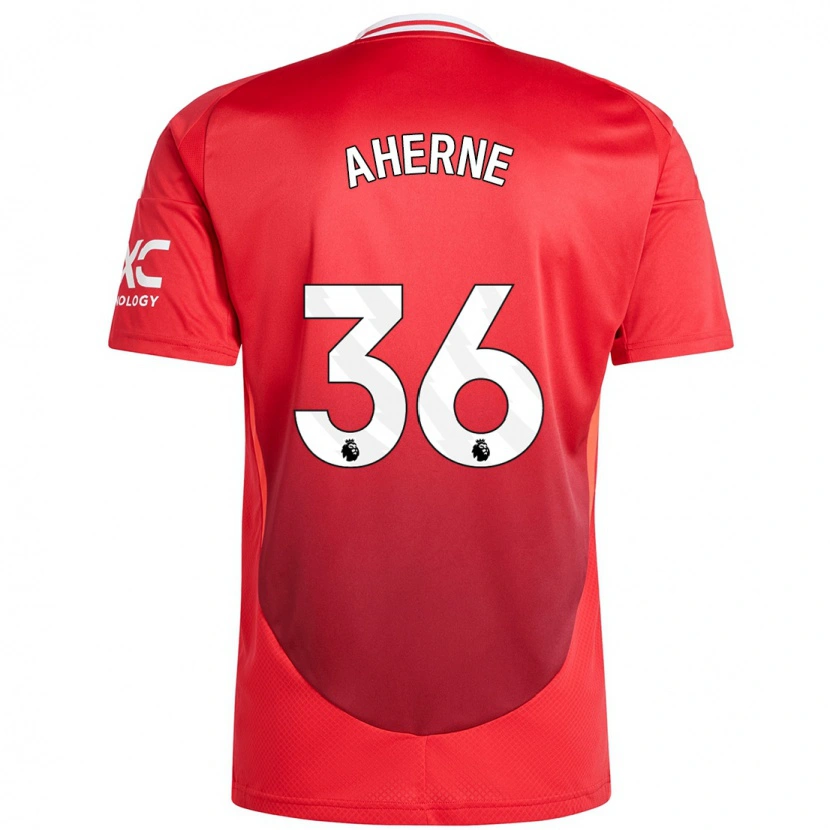Danxen Herren Alyssa Aherne #36 Hellrot Heimtrikot Trikot 2024/25 T-Shirt