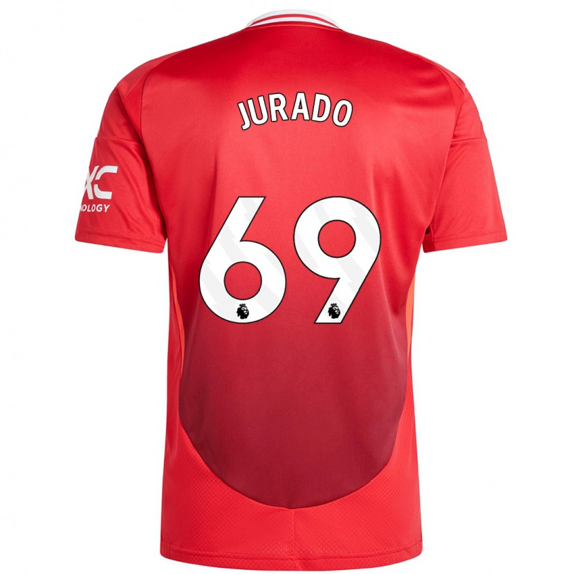 Danxen Herren Marc Jurado #69 Hellrot Heimtrikot Trikot 2024/25 T-Shirt