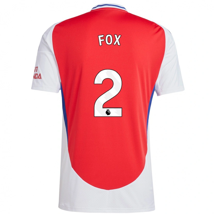 Danxen Herren Emily Fox #2 Rot Weiß Heimtrikot Trikot 2024/25 T-Shirt