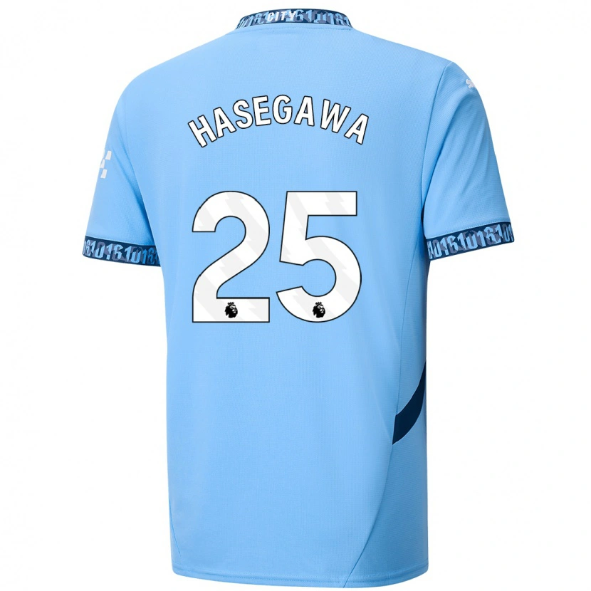 Danxen Herren Yui Hasegawa #25 Marineblau Heimtrikot Trikot 2024/25 T-Shirt