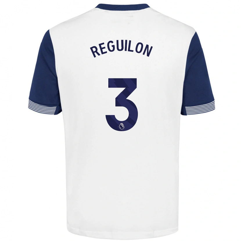 Danxen Herren Sergio Reguilón #3 Weiß Blau Heimtrikot Trikot 2024/25 T-Shirt