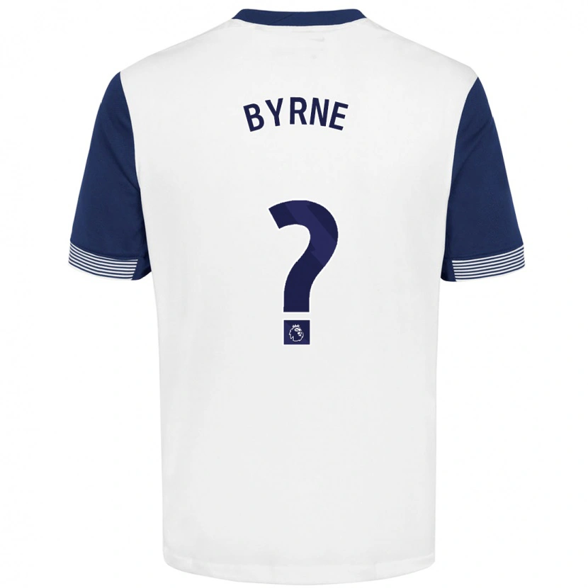 Danxen Herren Harry Byrne #0 Weiß Blau Heimtrikot Trikot 2024/25 T-Shirt