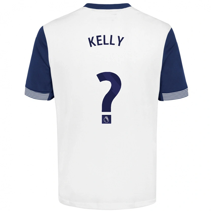 Danxen Herren Kyle Kelly #0 Weiß Blau Heimtrikot Trikot 2024/25 T-Shirt