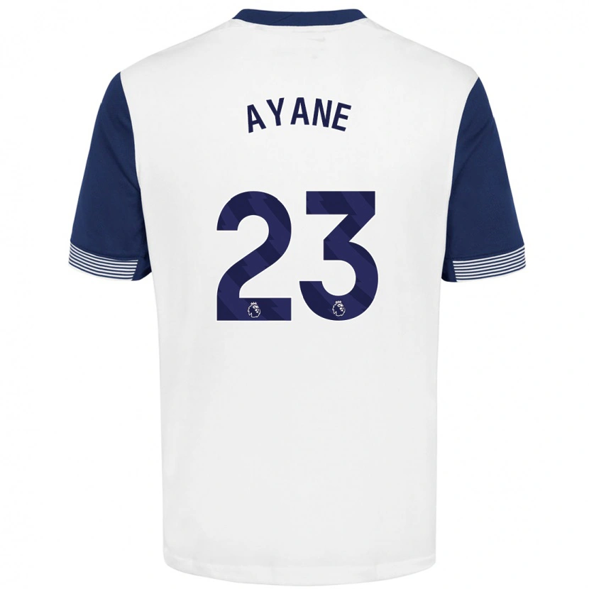 Danxen Herren Rosella Ayane #23 Weiß Blau Heimtrikot Trikot 2024/25 T-Shirt