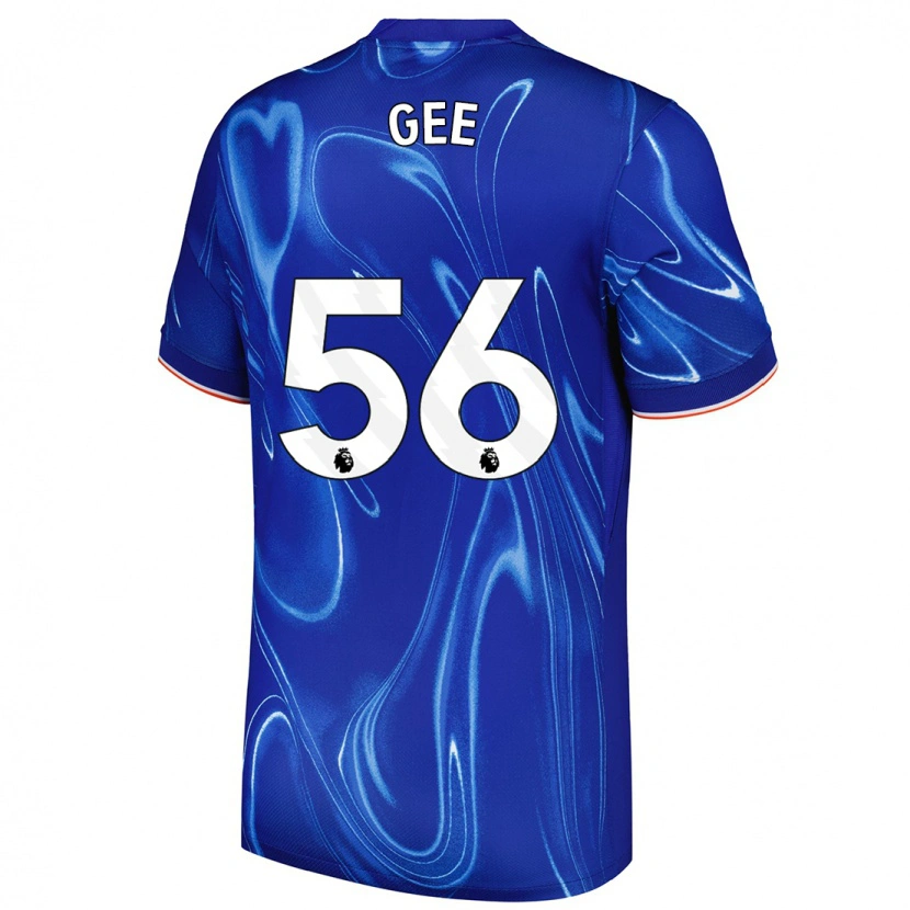 Danxen Herren Billy Gee #56 Blau Weiß Heimtrikot Trikot 2024/25 T-Shirt