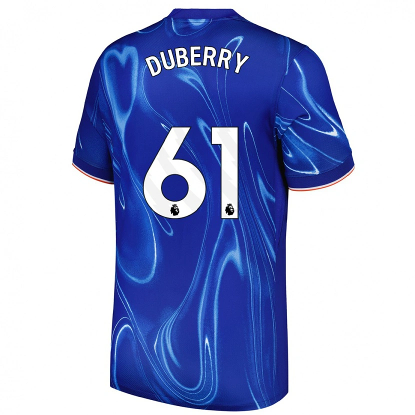 Danxen Herren Zain Silcott-Duberry #61 Blau Weiß Heimtrikot Trikot 2024/25 T-Shirt