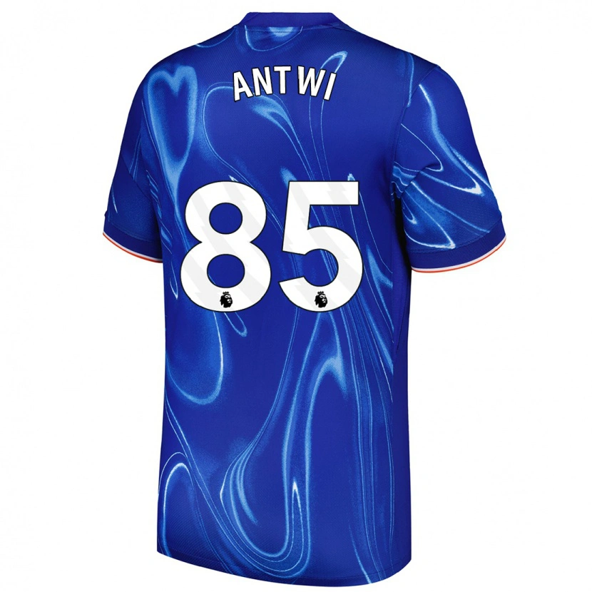 Danxen Herren Genesis Antwi #85 Blau Weiß Heimtrikot Trikot 2024/25 T-Shirt