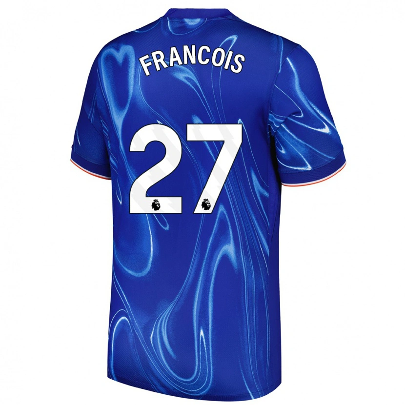 Danxen Herren Oriane Jean-François #27 Blau Weiß Heimtrikot Trikot 2024/25 T-Shirt