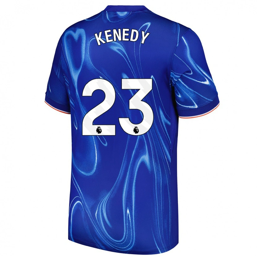 Danxen Herren Robert Kenedy #23 Blau Weiß Heimtrikot Trikot 2024/25 T-Shirt