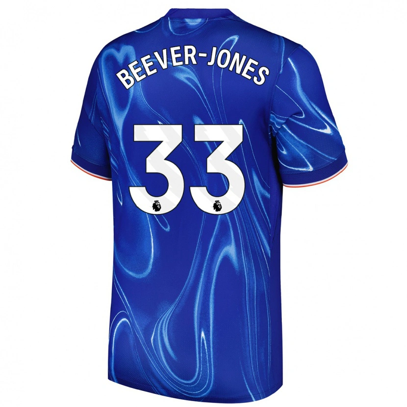 Danxen Herren Aggie Beever-Jones #33 Blau Weiß Heimtrikot Trikot 2024/25 T-Shirt