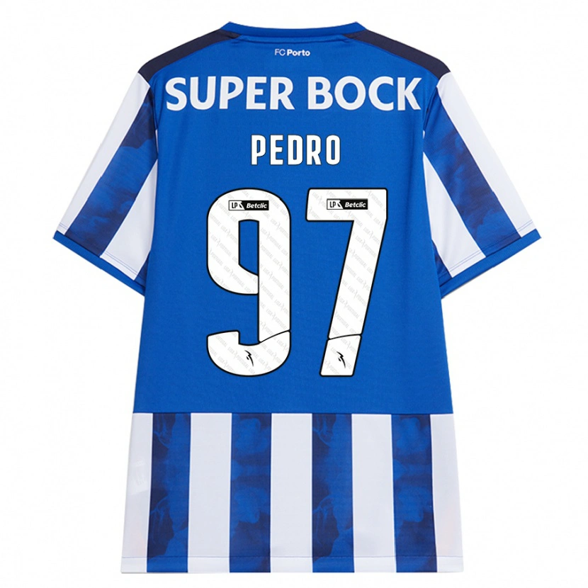 Danxen Herren Zé Pedro #97 Blau Weiß Heimtrikot Trikot 2024/25 T-Shirt