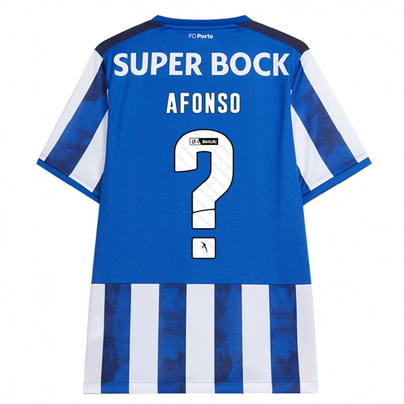 Danxen Herren Zé Afonso #0 Blau Weiß Heimtrikot Trikot 2024/25 T-Shirt