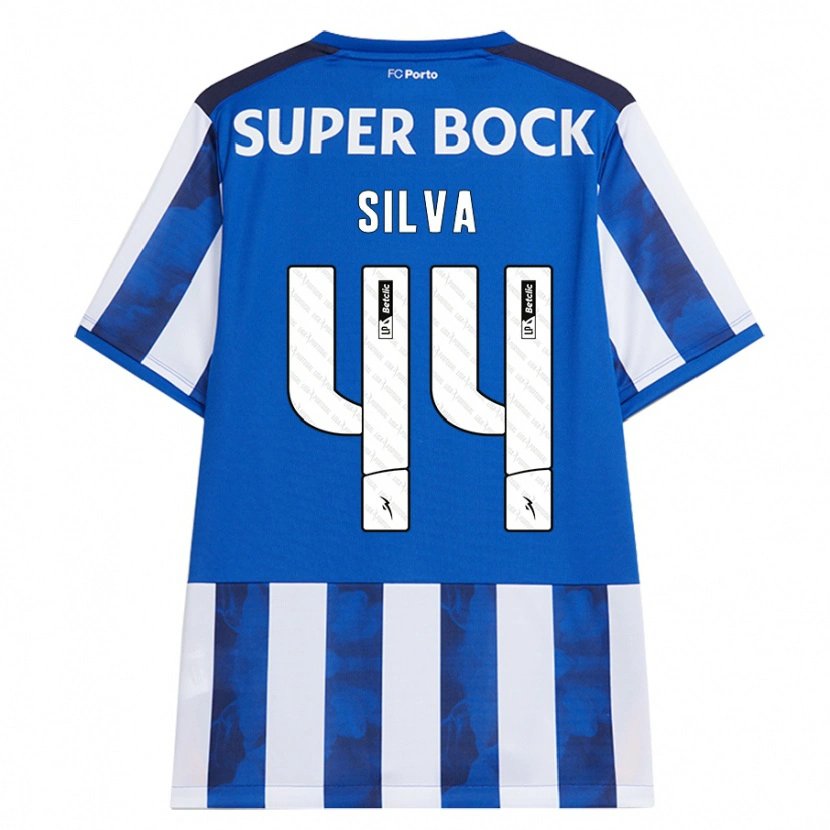 Danxen Herren Felipe Silva #44 Blau Weiß Heimtrikot Trikot 2024/25 T-Shirt