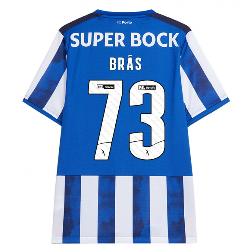 Danxen Herren Gabi Brás #73 Blau Weiß Heimtrikot Trikot 2024/25 T-Shirt