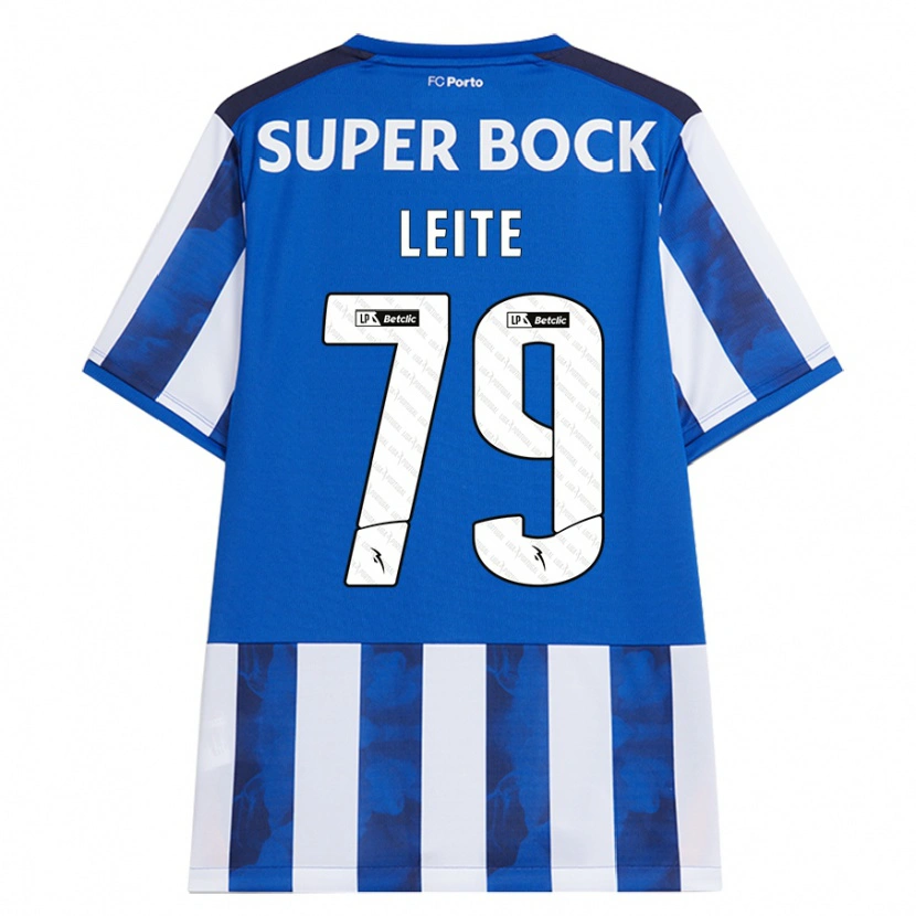 Danxen Herren Afonso Leite #79 Blau Weiß Heimtrikot Trikot 2024/25 T-Shirt