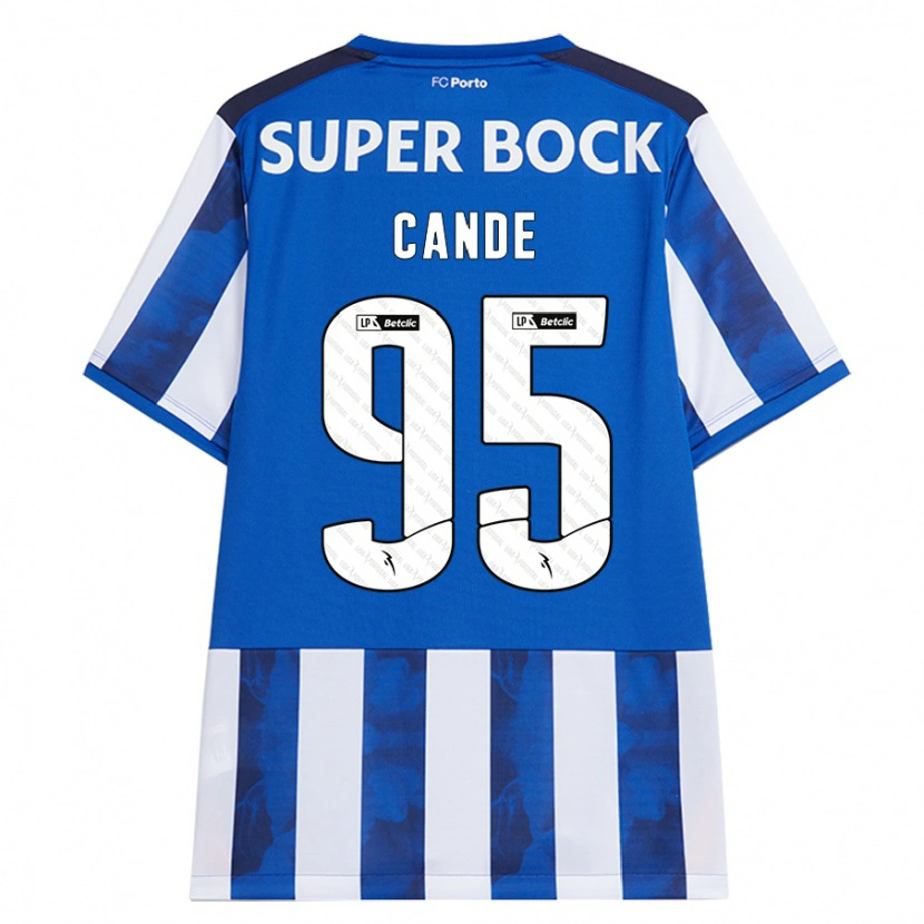 Danxen Herren Anhá Cande #95 Blau Weiß Heimtrikot Trikot 2024/25 T-Shirt